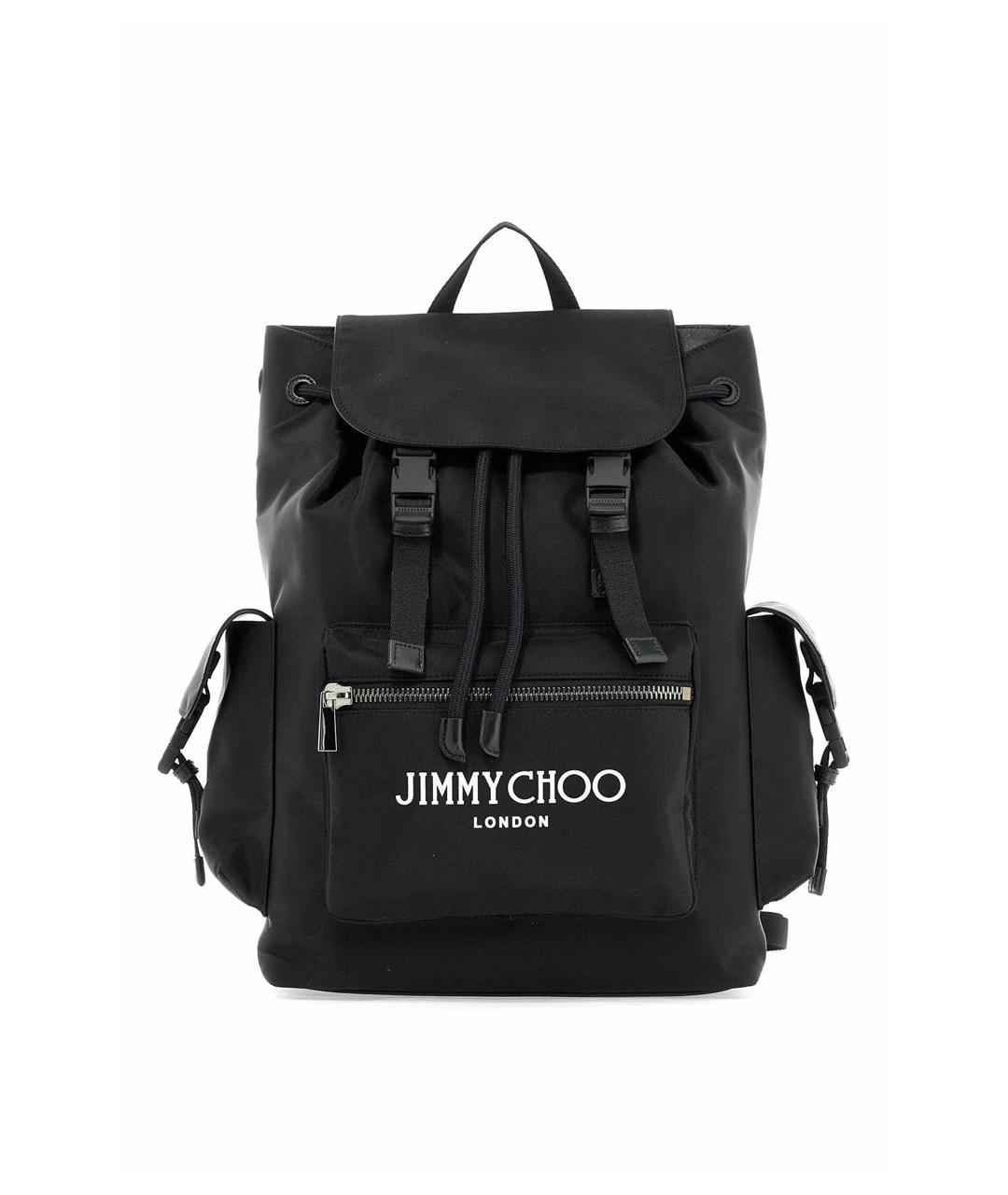 JIMMY CHOO Черный рюкзак, фото 1