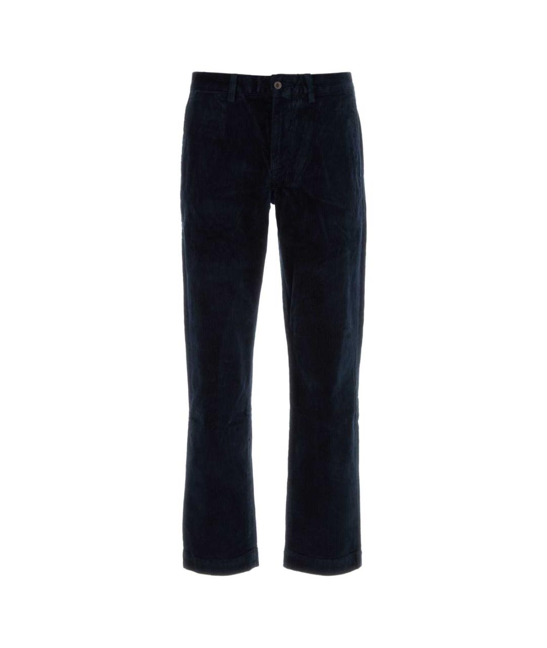 POLO RALPH LAUREN Синие хлопковые прямые джинсы, фото 1