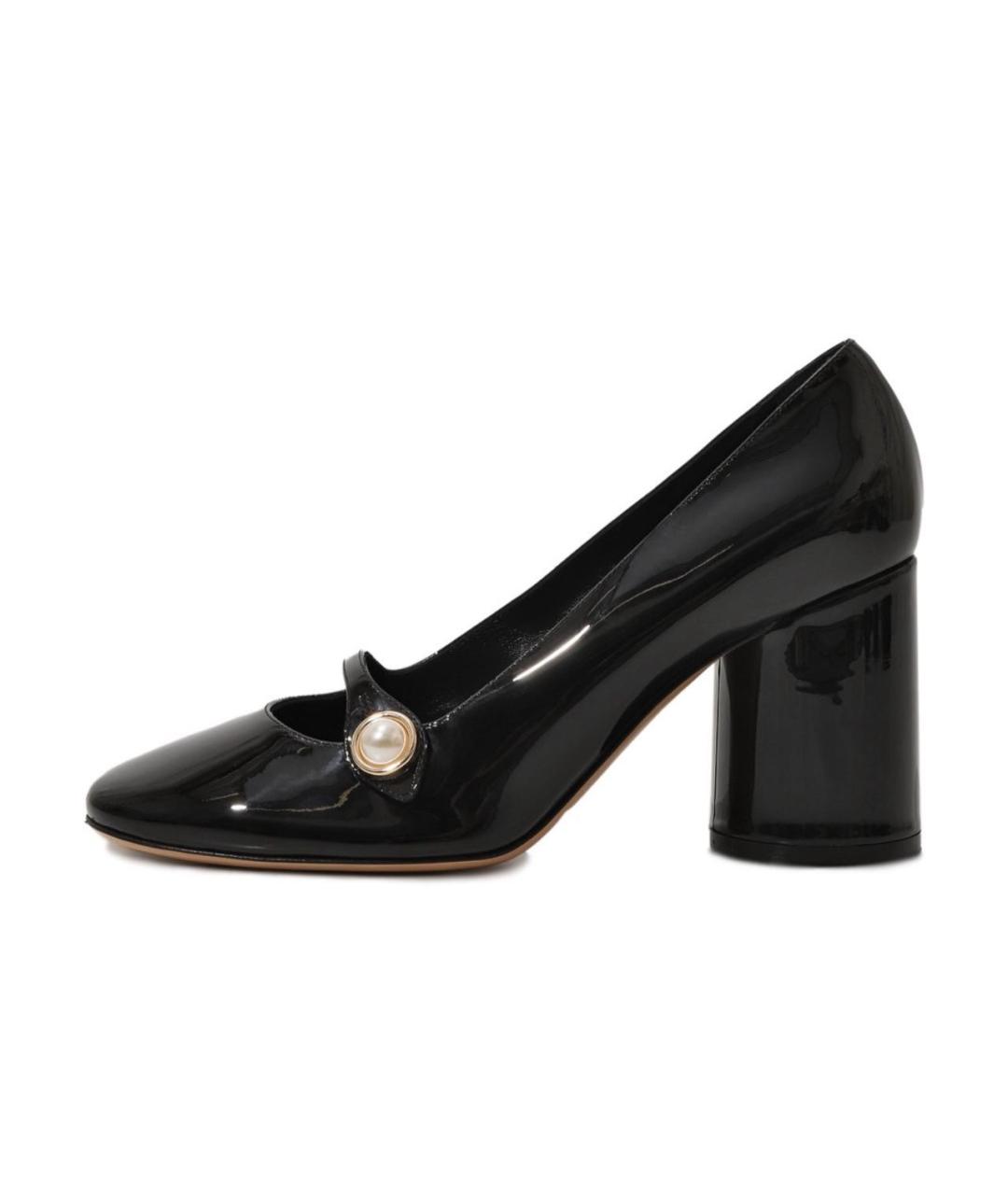 CASADEI Черные туфли из лакированной кожи, фото 5