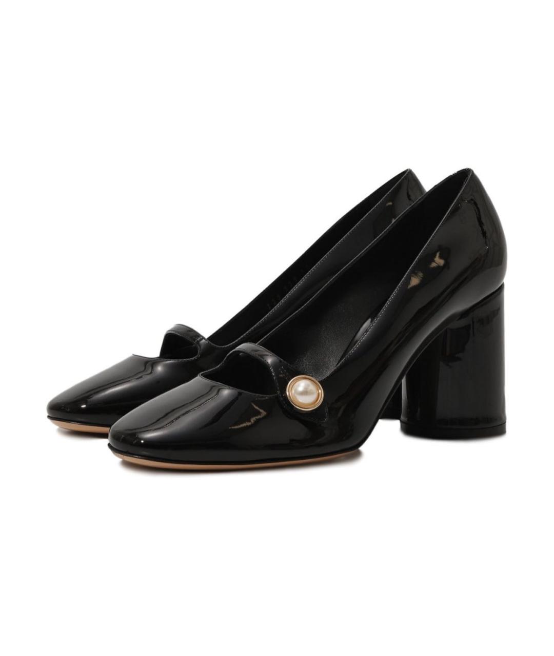 CASADEI Черные туфли из лакированной кожи, фото 3