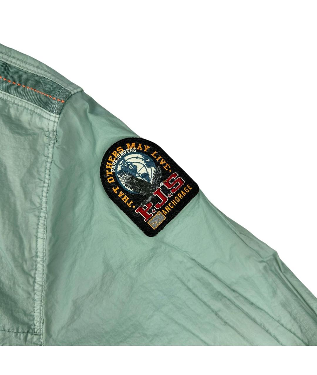 PARAJUMPERS Зеленая полиамидовая куртка, фото 3