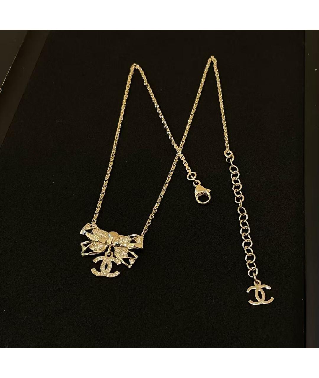 CHANEL Золотое колье, фото 3