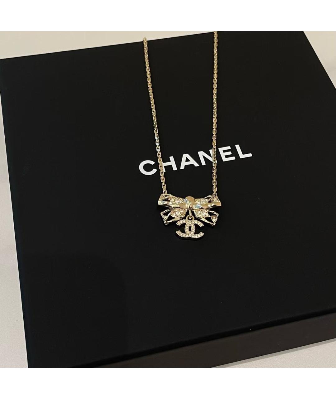 CHANEL Золотое колье, фото 2