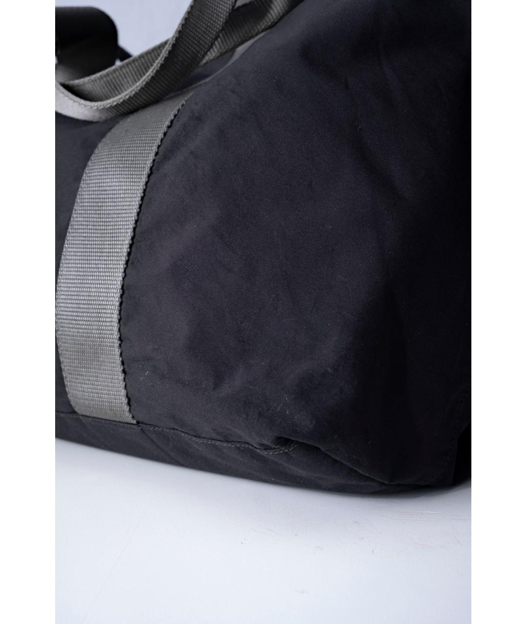 PRADA Черная синтетическая сумка тоут, фото 5