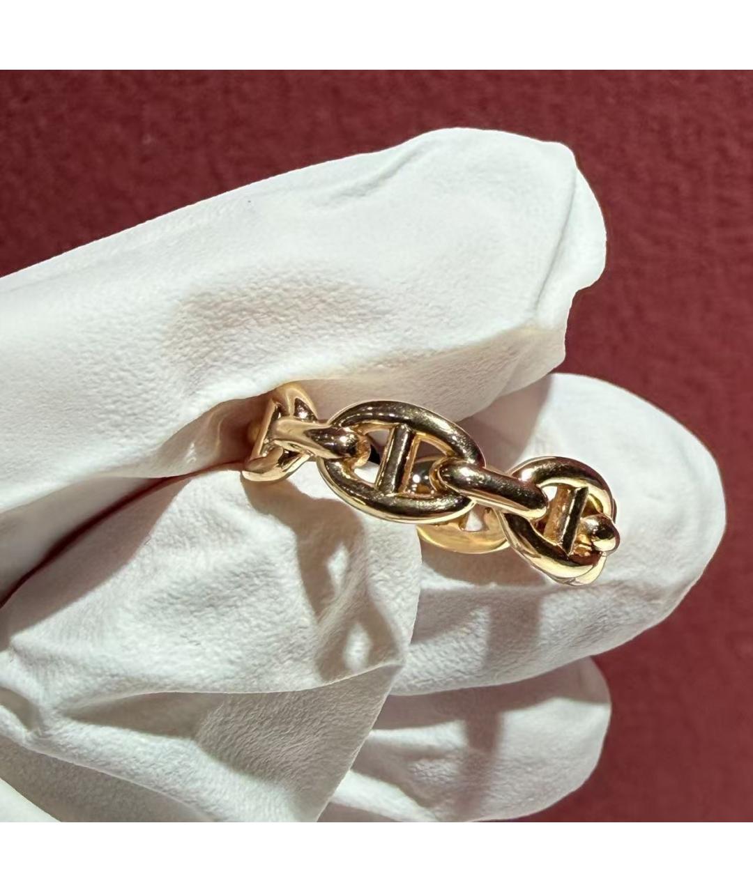 HERMES Золотое кольцо, фото 4