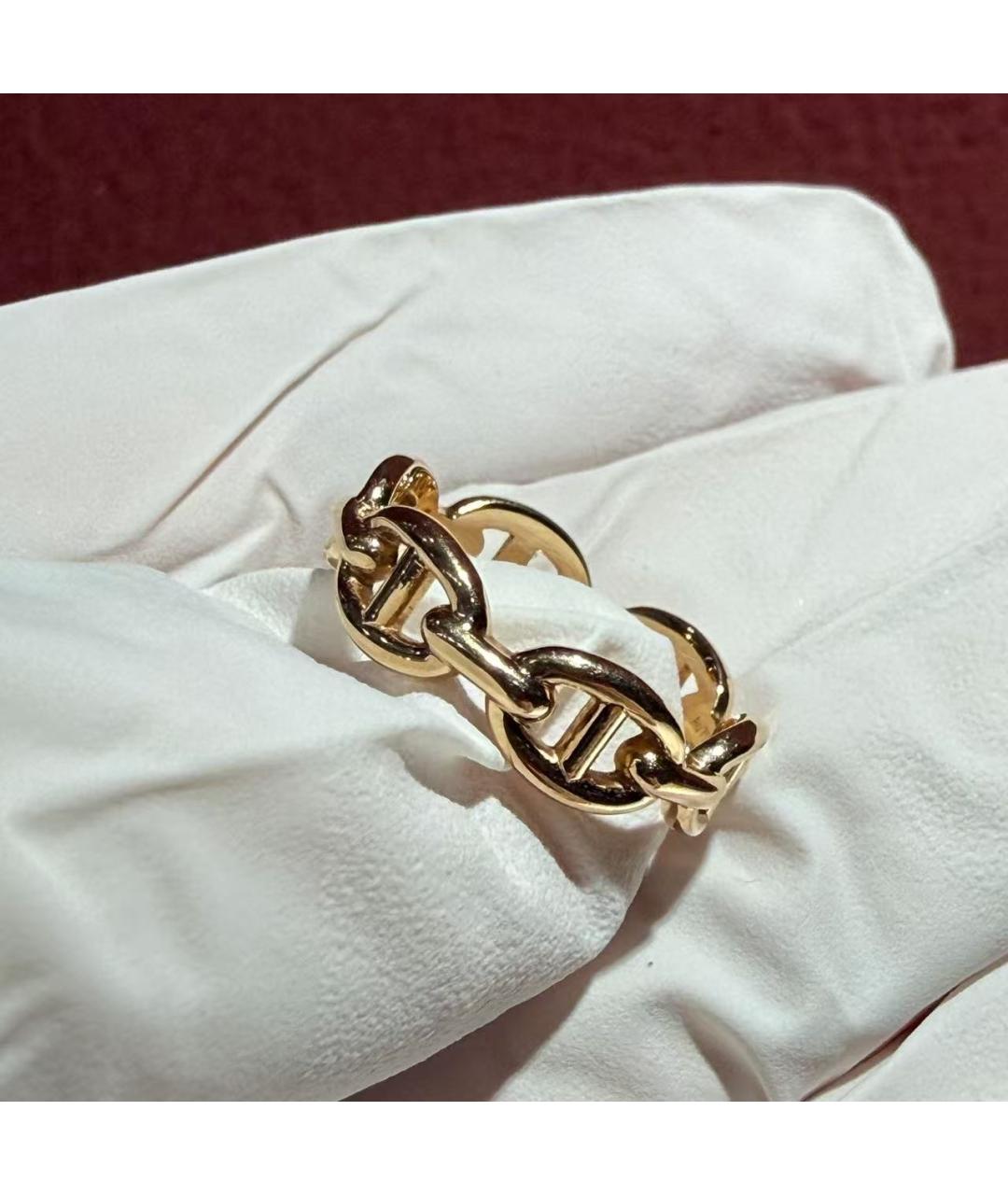 HERMES Золотое кольцо, фото 3