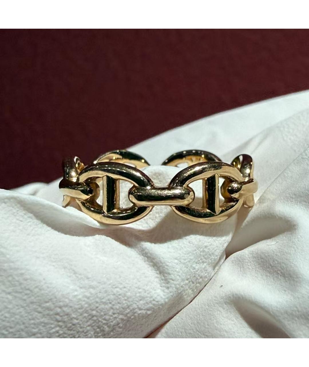 HERMES Золотое кольцо, фото 6