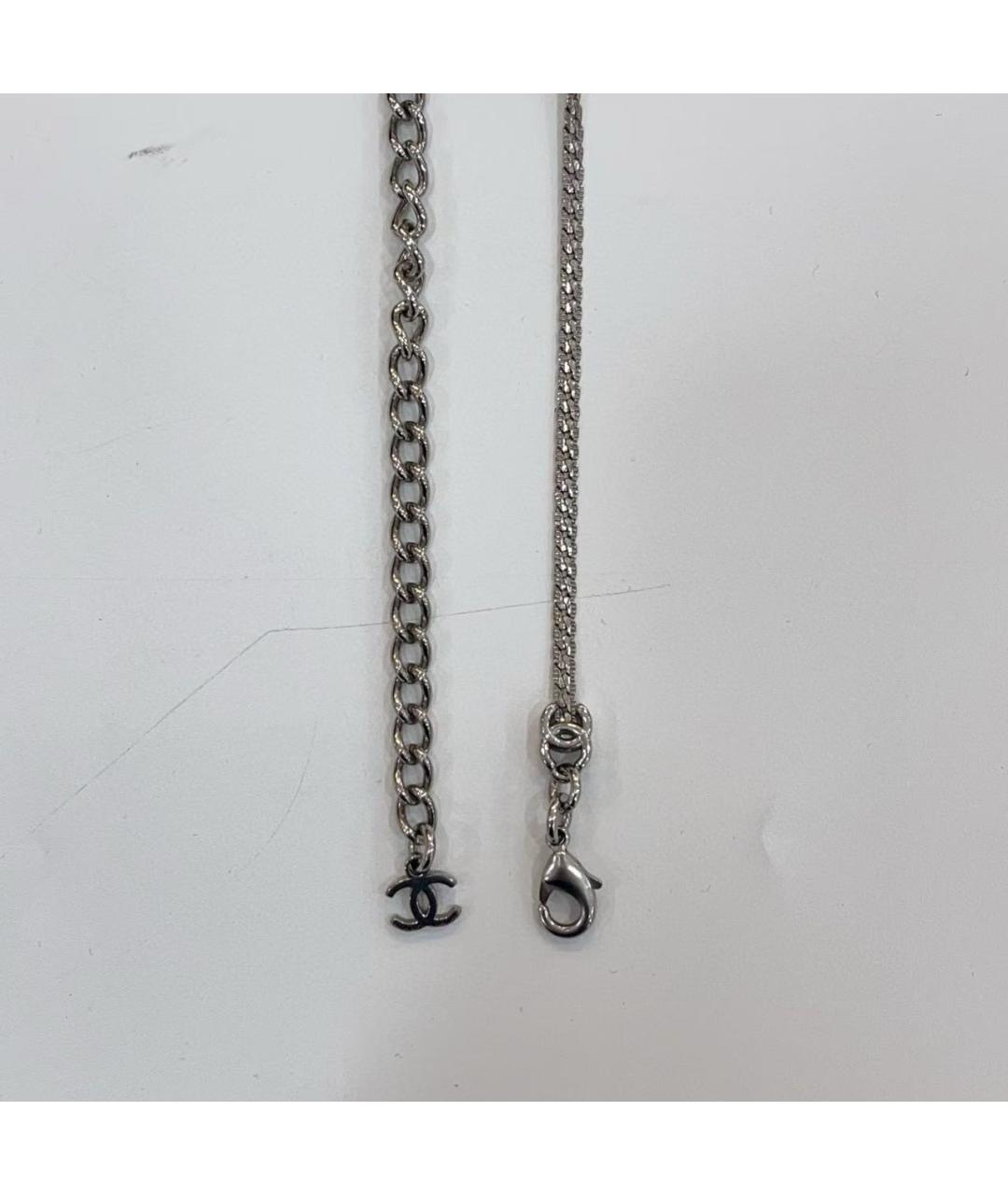 CHANEL Серебряное колье, фото 4
