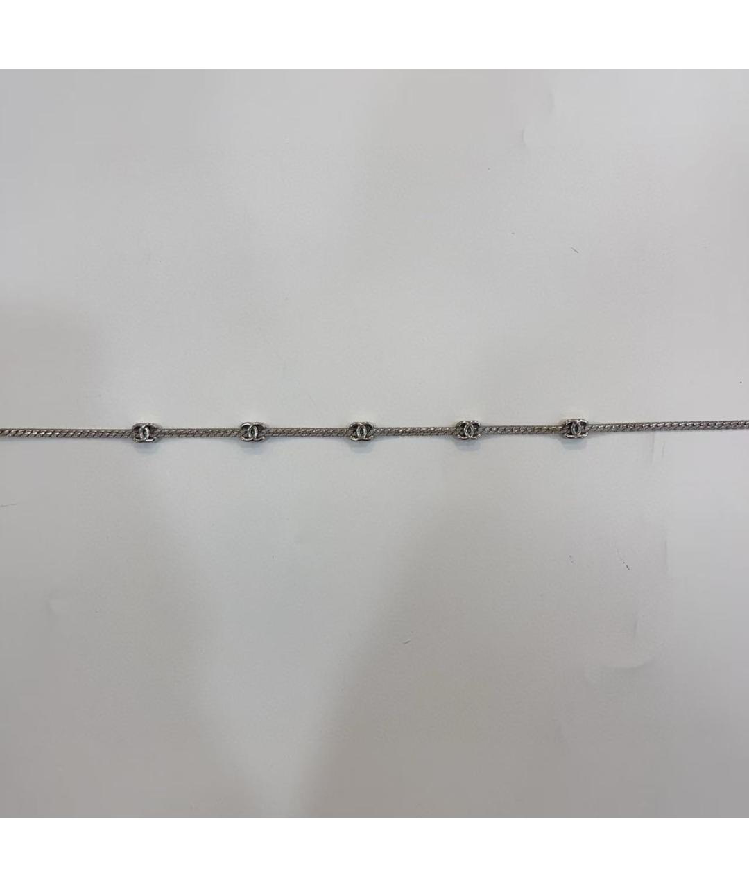 CHANEL Серебряное колье, фото 3