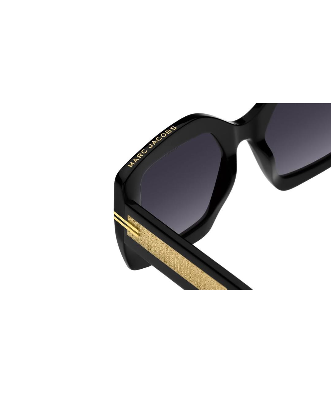 MARC JACOBS Черные пластиковые солнцезащитные очки, фото 3