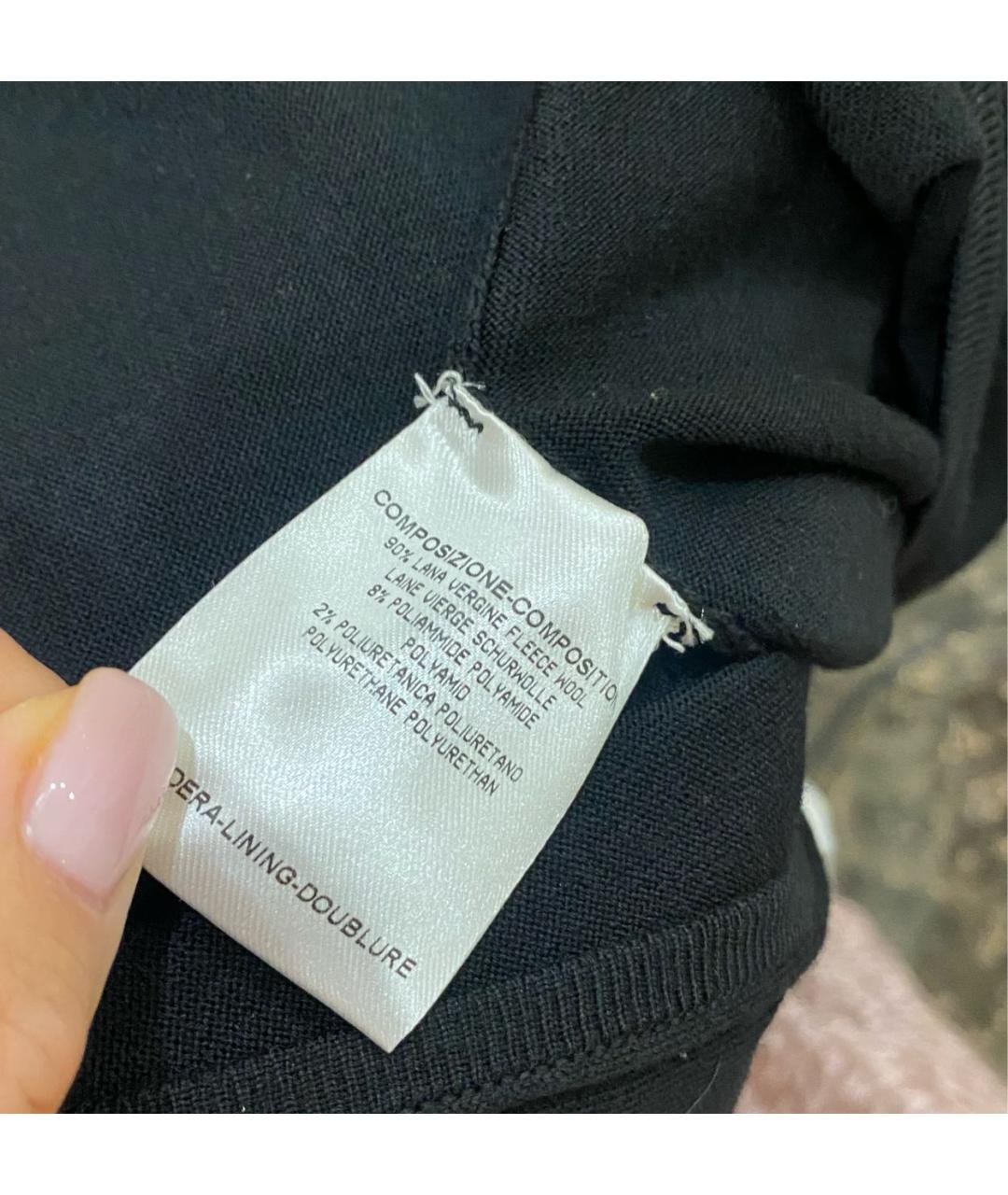 GUCCI Черный шерстяной кардиган, фото 4