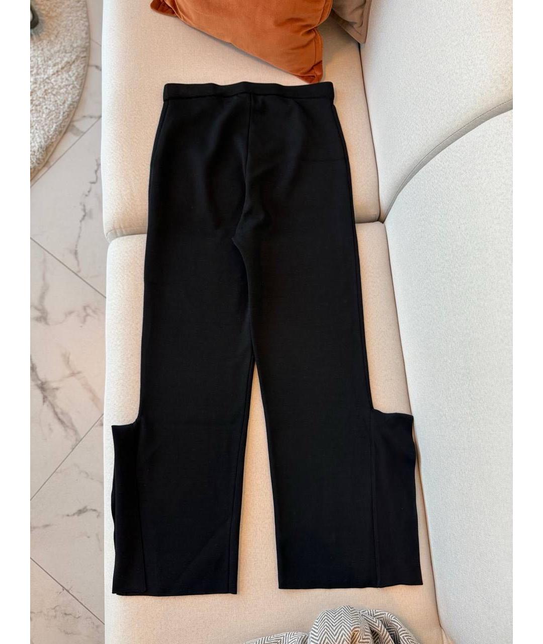 STELLA MCCARTNEY Черные прямые брюки, фото 2