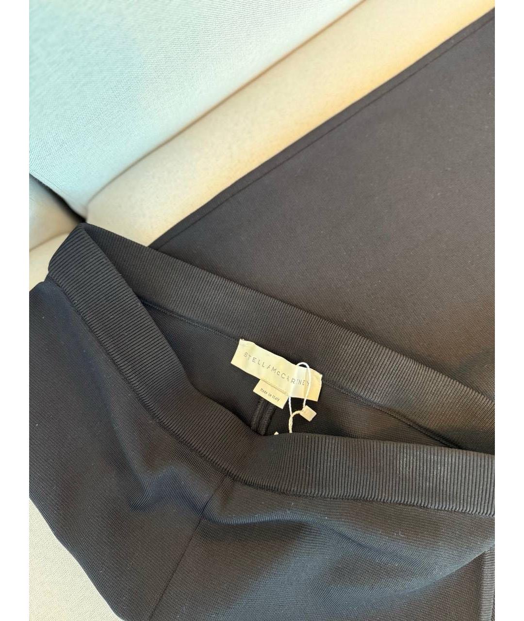 STELLA MCCARTNEY Черные прямые брюки, фото 3