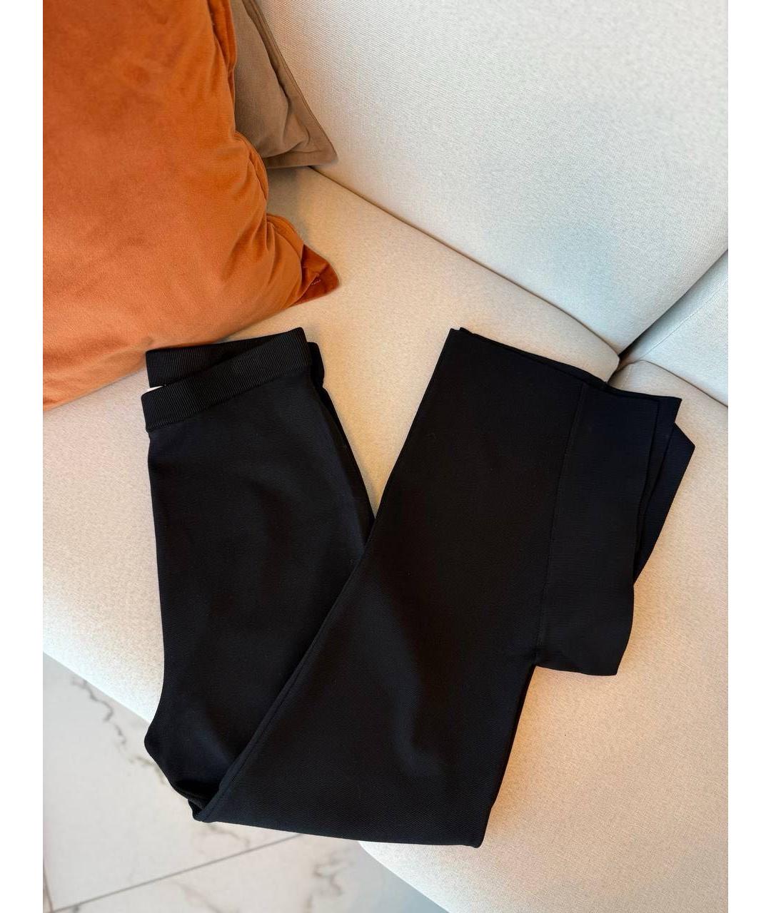 STELLA MCCARTNEY Черные прямые брюки, фото 7
