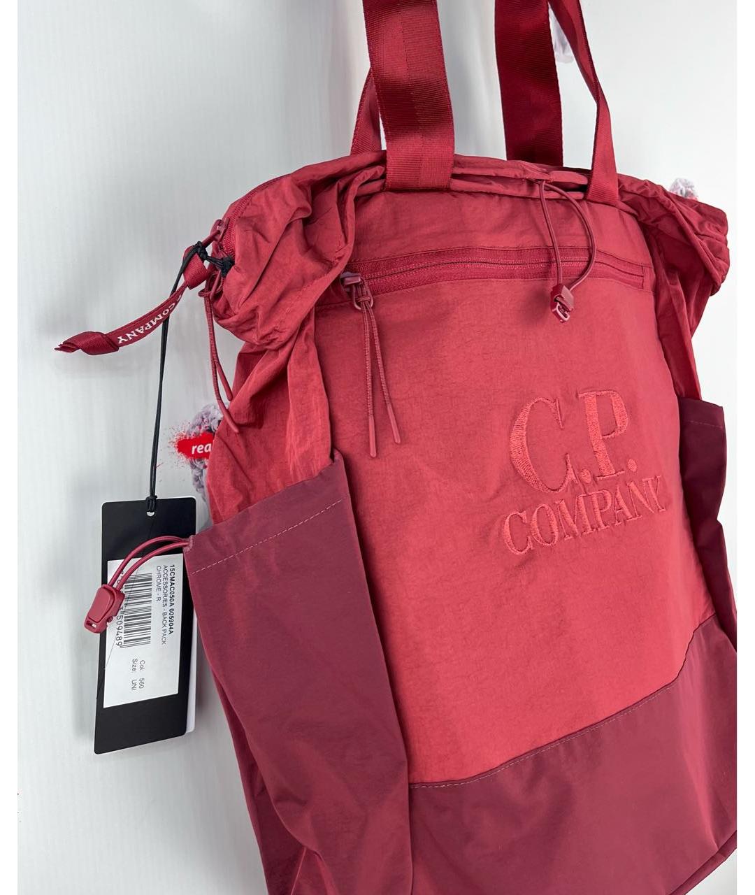 CP COMPANY Красный рюкзак, фото 3