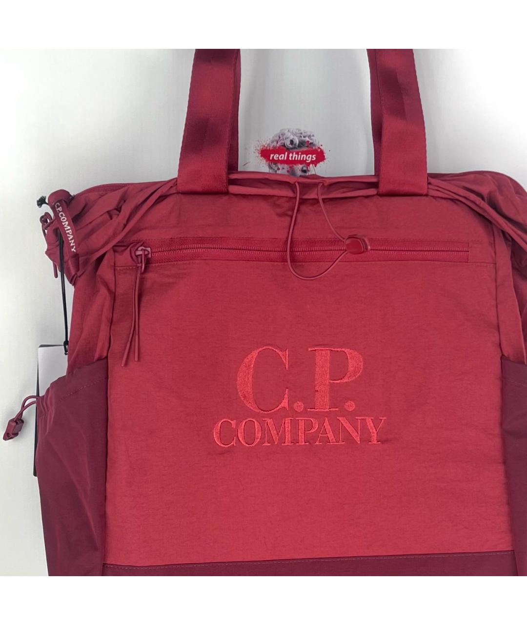 CP COMPANY Красный рюкзак, фото 4
