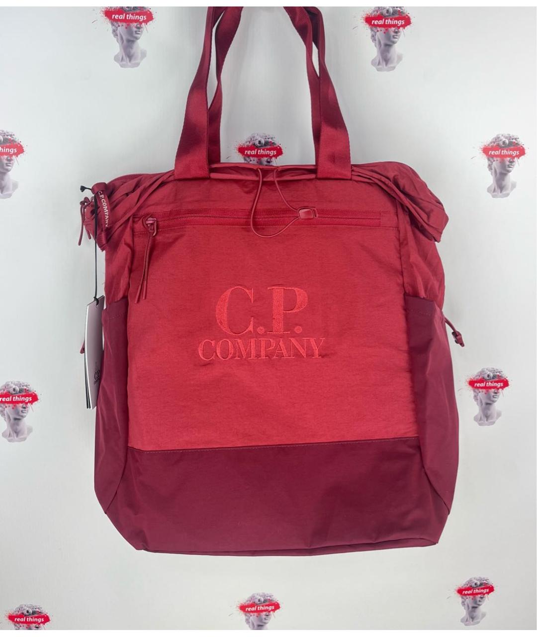 CP COMPANY Красный рюкзак, фото 5