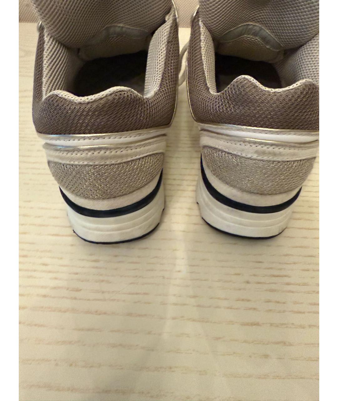 CHANEL Бежевые кроссовки, фото 3