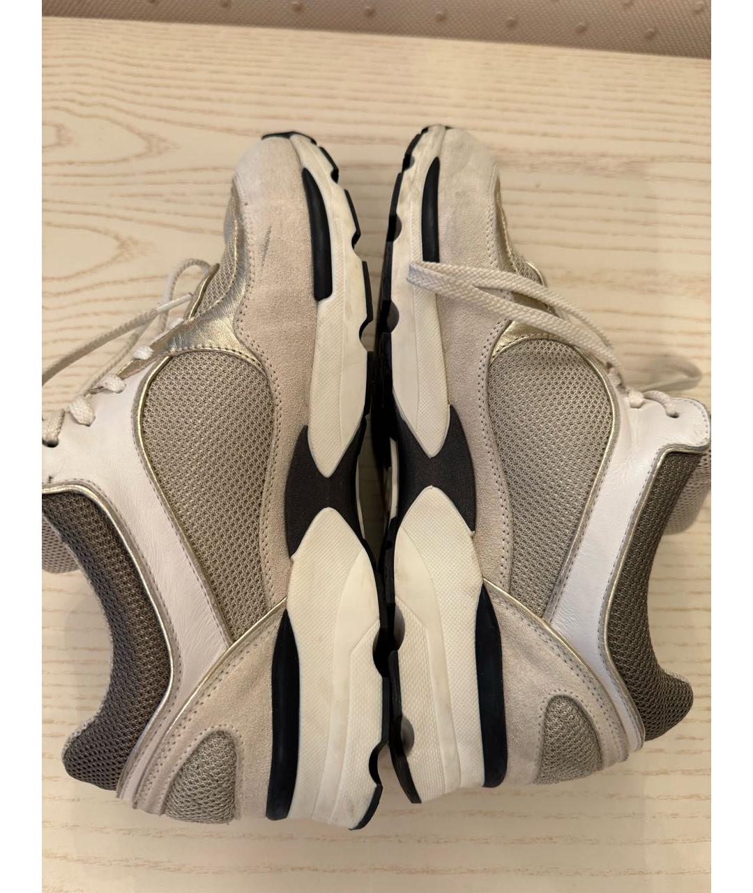 CHANEL Бежевые кроссовки, фото 5