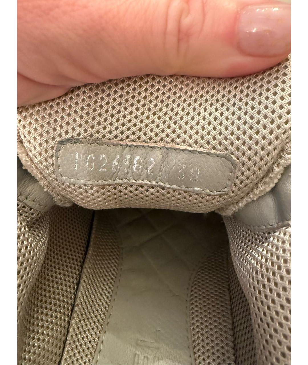 CHANEL Бежевые кроссовки, фото 4