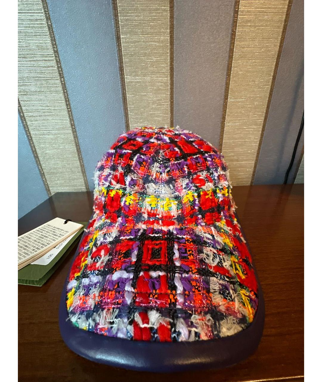 GUCCI Красная кепка, фото 7