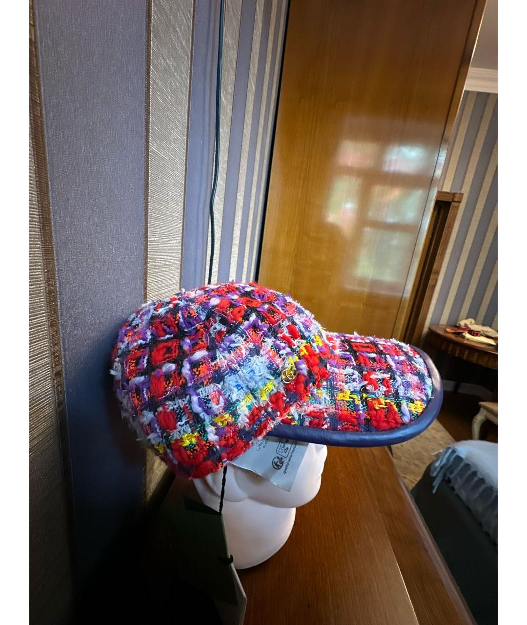 GUCCI Красная кепка, фото 2