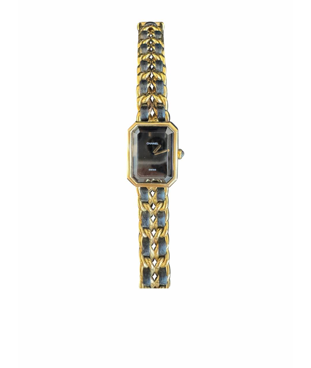 CHANEL Черные часы, фото 1