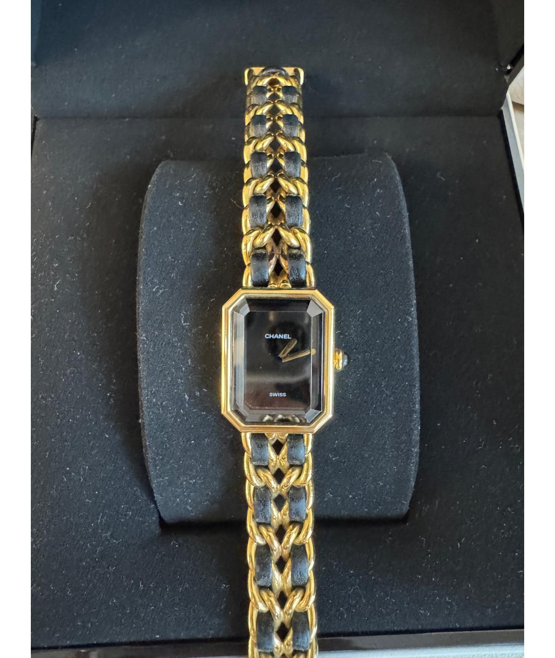 CHANEL Черные часы, фото 7