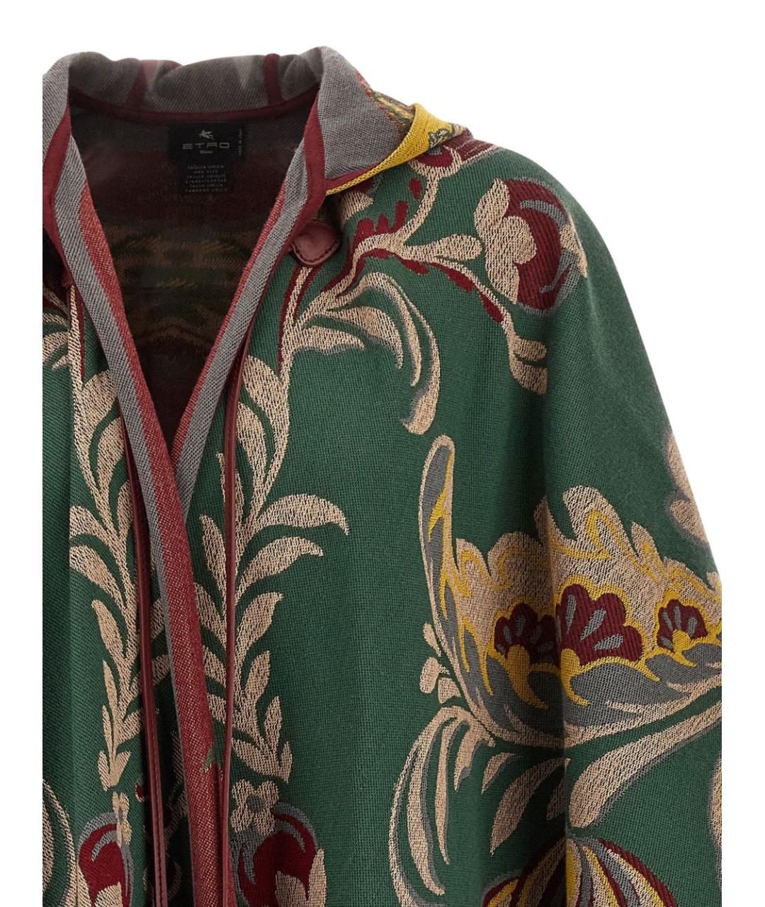 ETRO Мульти шерстяной шарф, фото 4