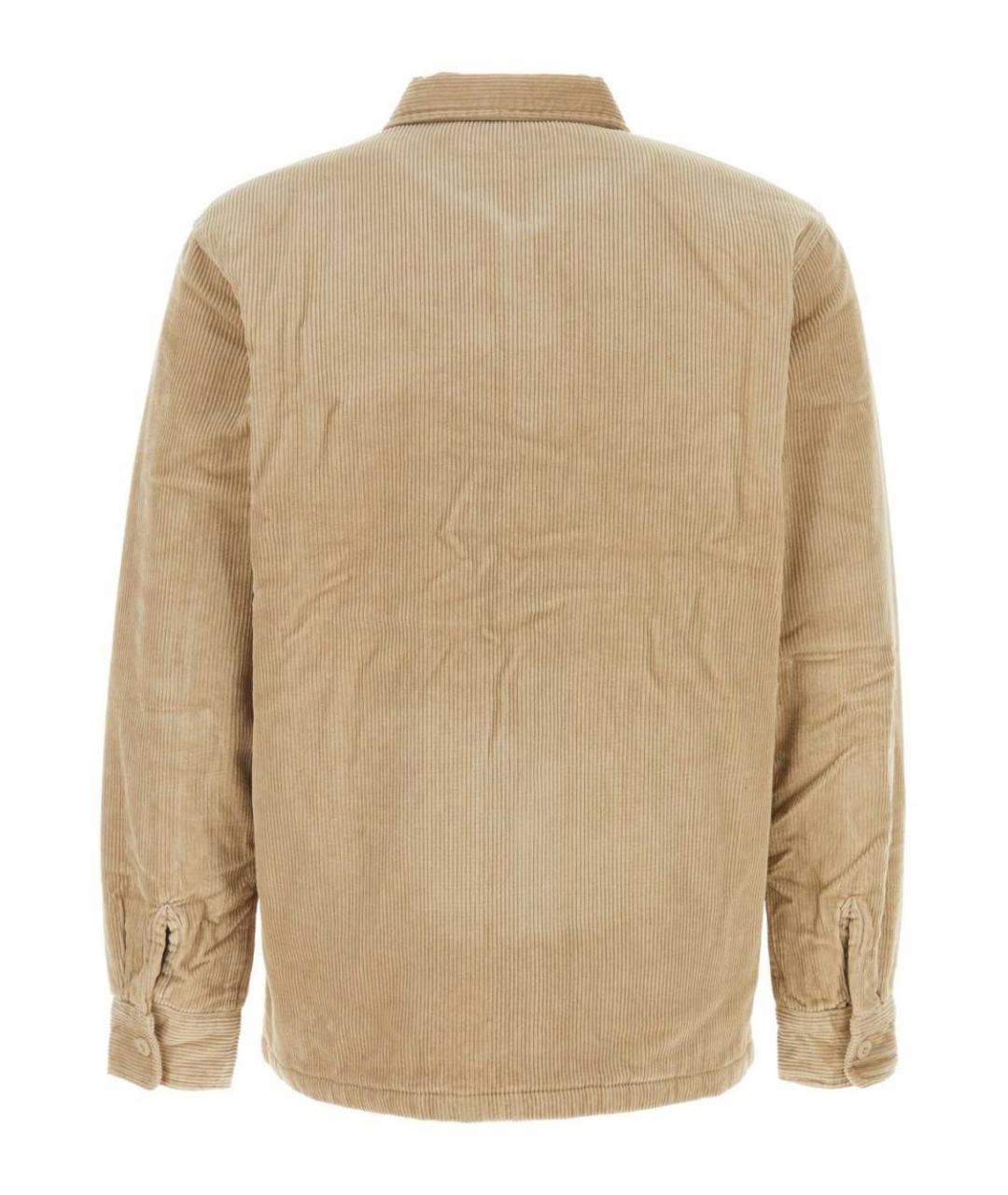 CARHARTT WIP Бежевая хлопковая куртка, фото 2