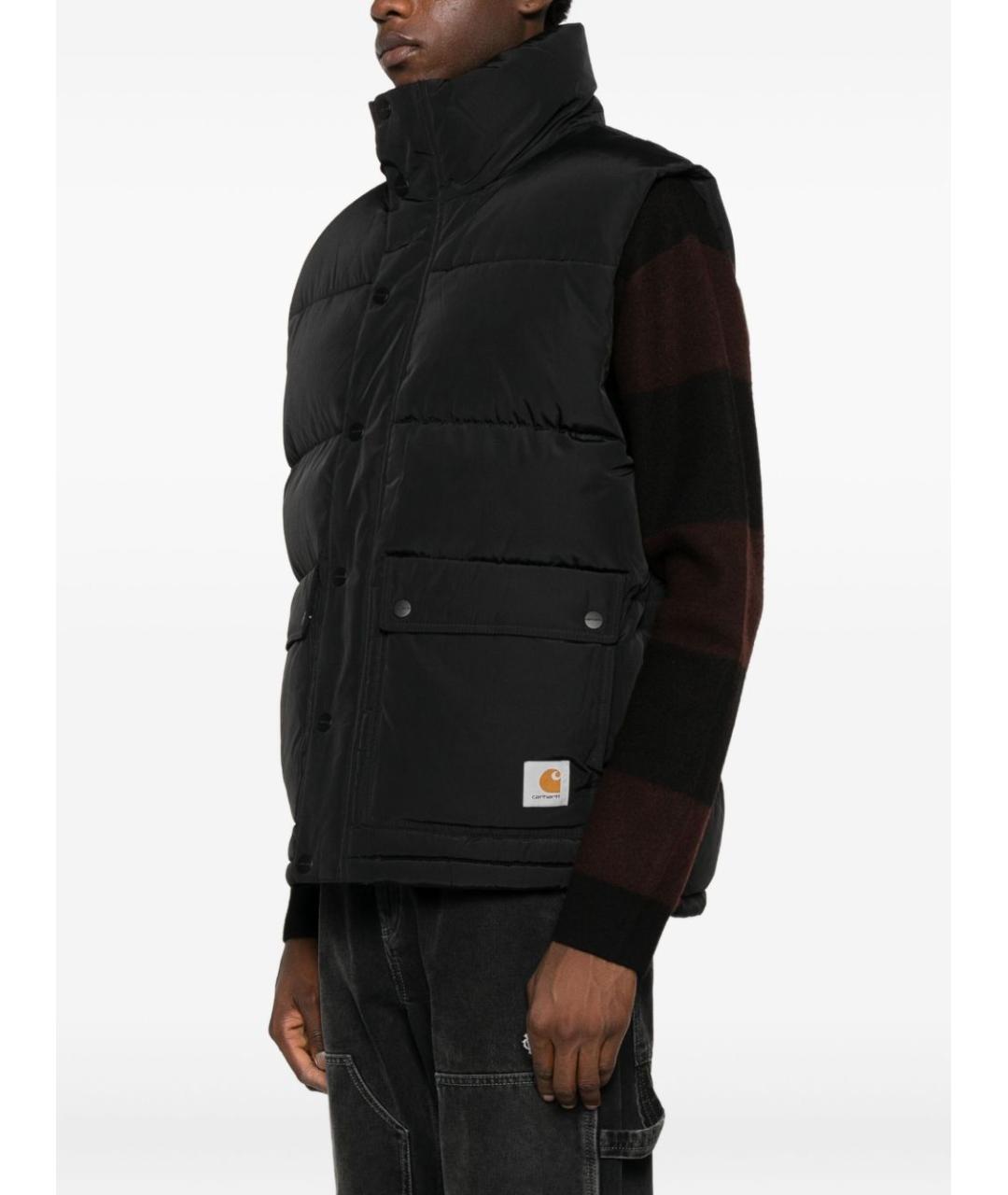 CARHARTT WIP Черный полиамидовый жилет, фото 2