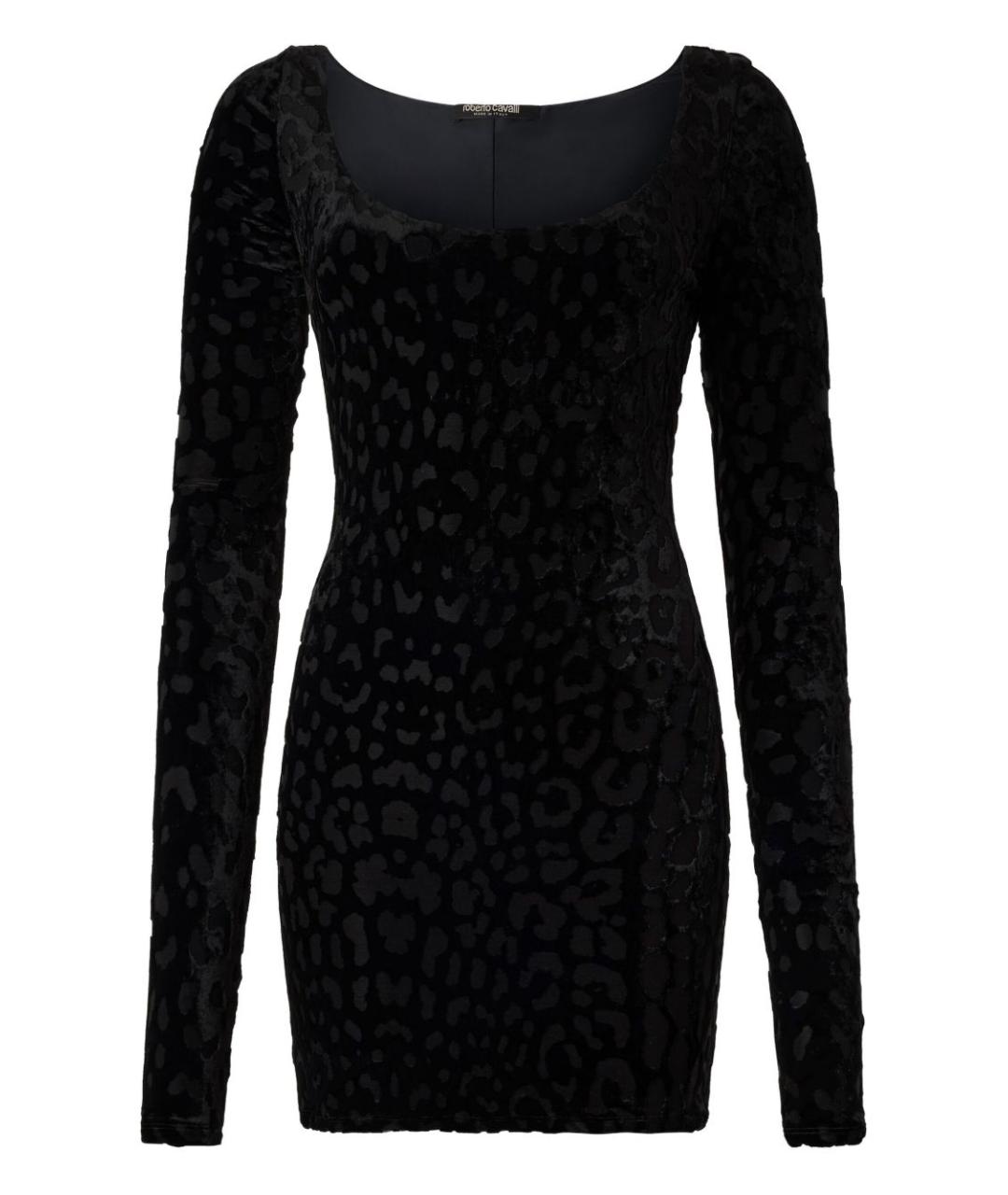 ROBERTO CAVALLI Мульти полиамидовое коктейльное платье, фото 1