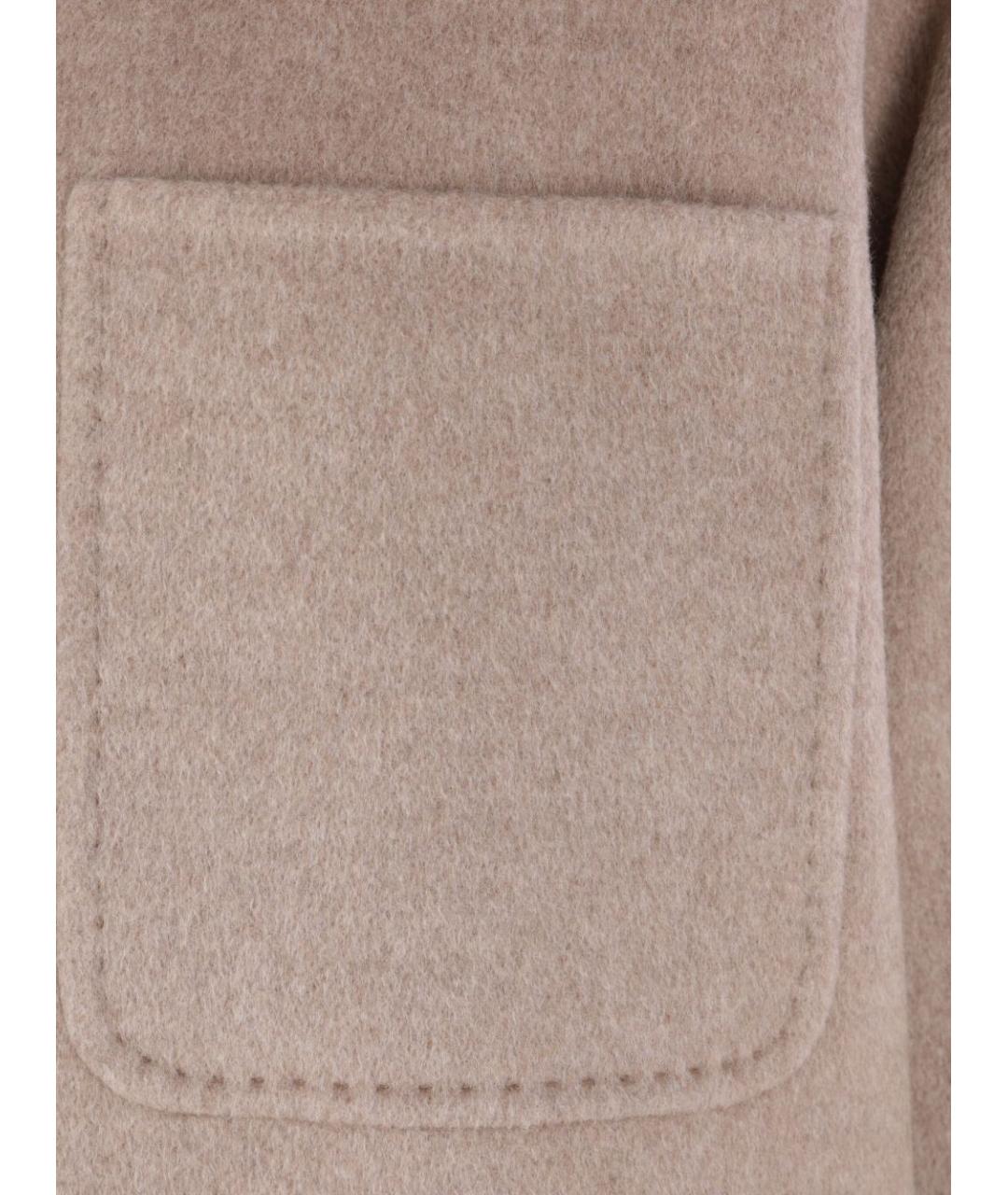 MAX MARA Бежевая кашемировая куртка, фото 4