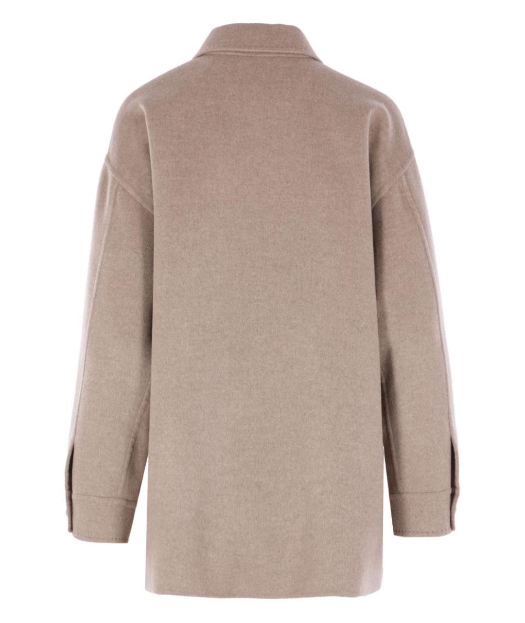 MAX MARA Бежевая кашемировая куртка, фото 2