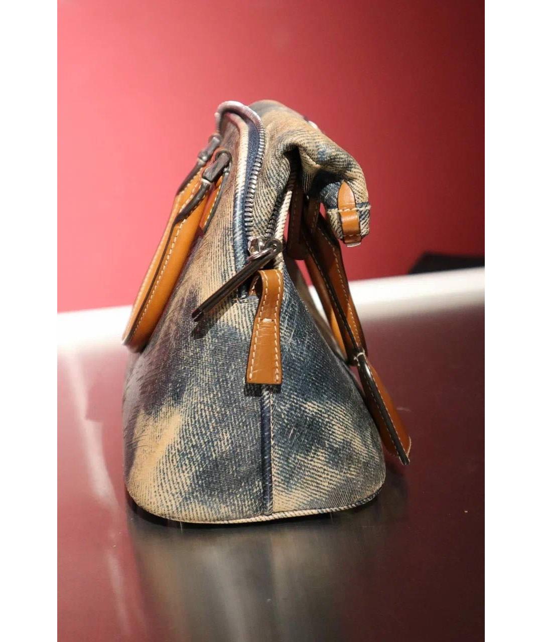 MM6 MAISON MARGIELA Бежевая кожаная сумка через плечо, фото 2