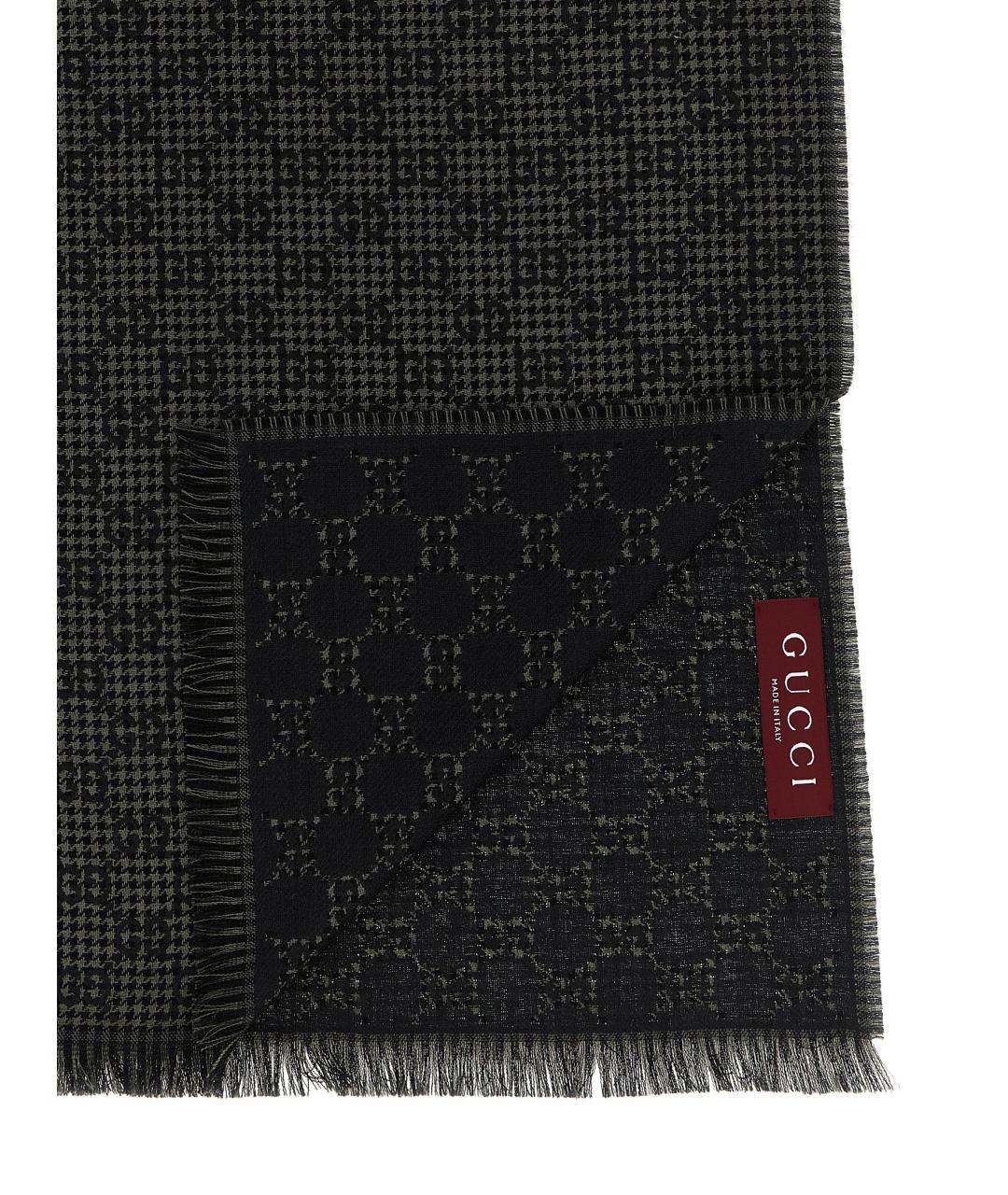GUCCI Мульти шелковый шарф, фото 3