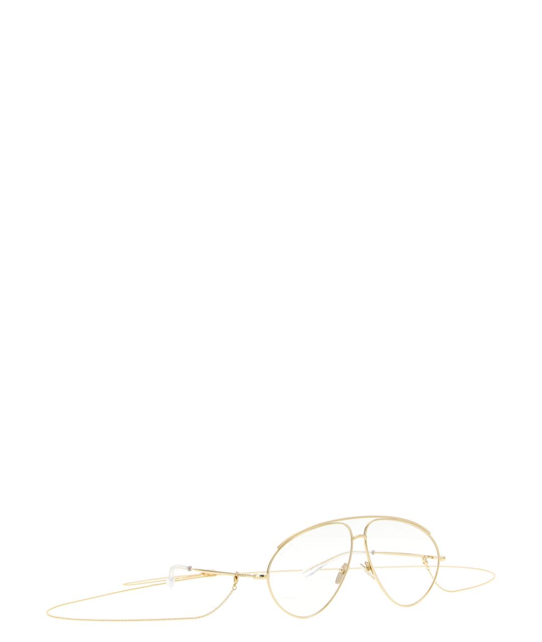 GUCCI Золотые солнцезащитные очки, фото 2