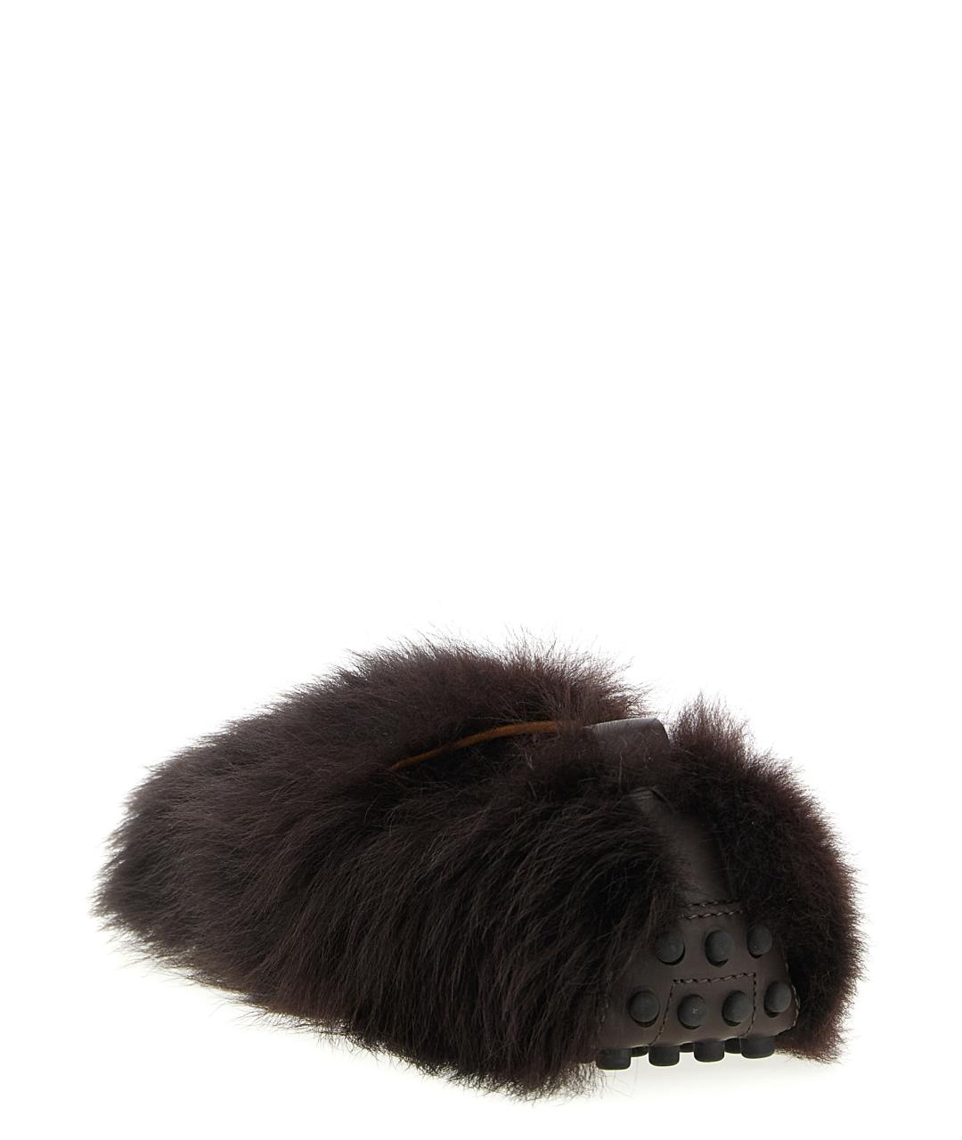 TOD'S Коричневые кожаные лоферы, фото 3