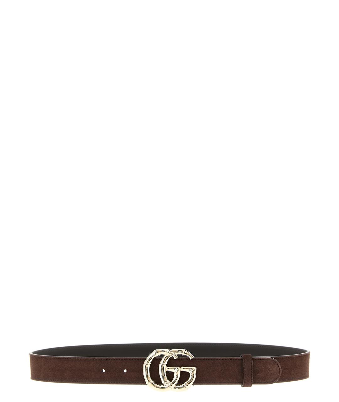 GUCCI Коричневый кожаный ремень, фото 1