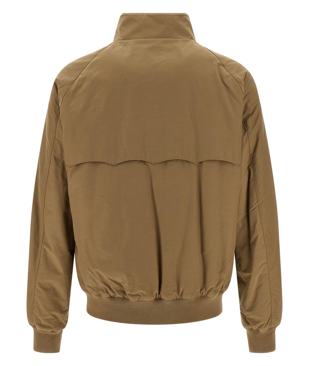 BARRACUTA Бежевая полиэстеровая куртка, фото 2