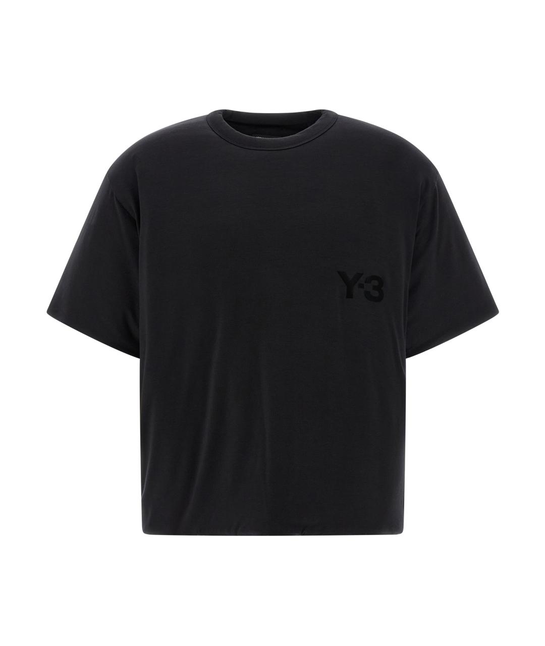 Y-3 Черная футболка, фото 1