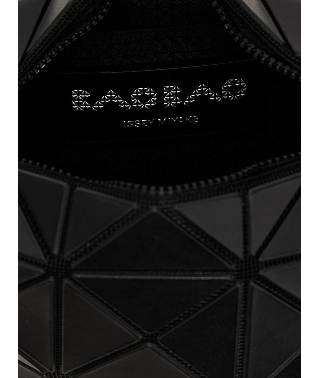 BAO BAO ISSEY MIYAKE Черная синтетическая сумка через плечо, фото 4