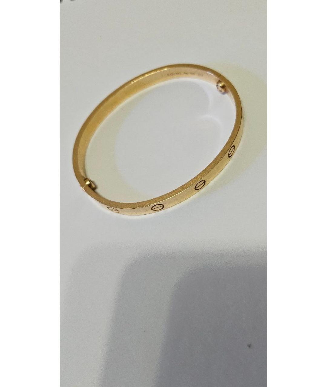 CARTIER Золотой браслет из розового золота, фото 3