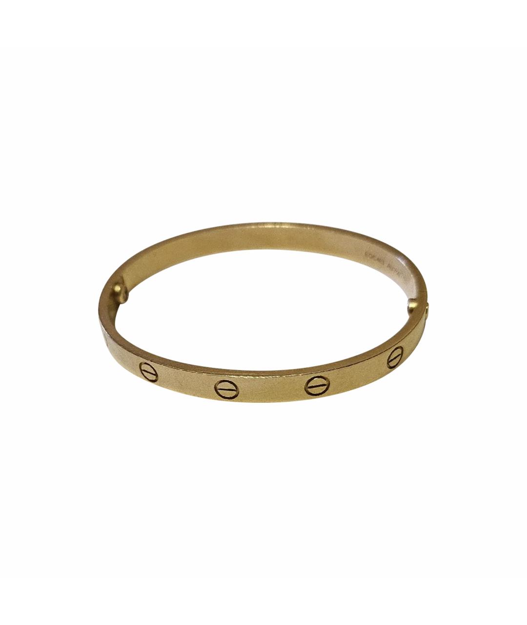 CARTIER Золотой браслет из розового золота, фото 1