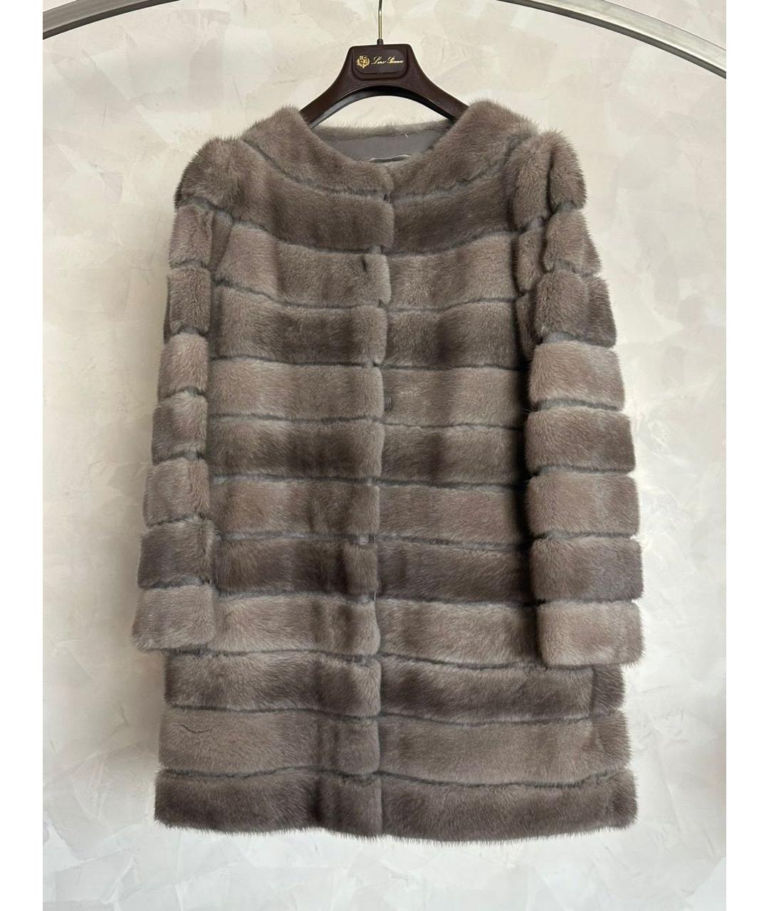 LORO PIANA Меховая шуба, фото 9