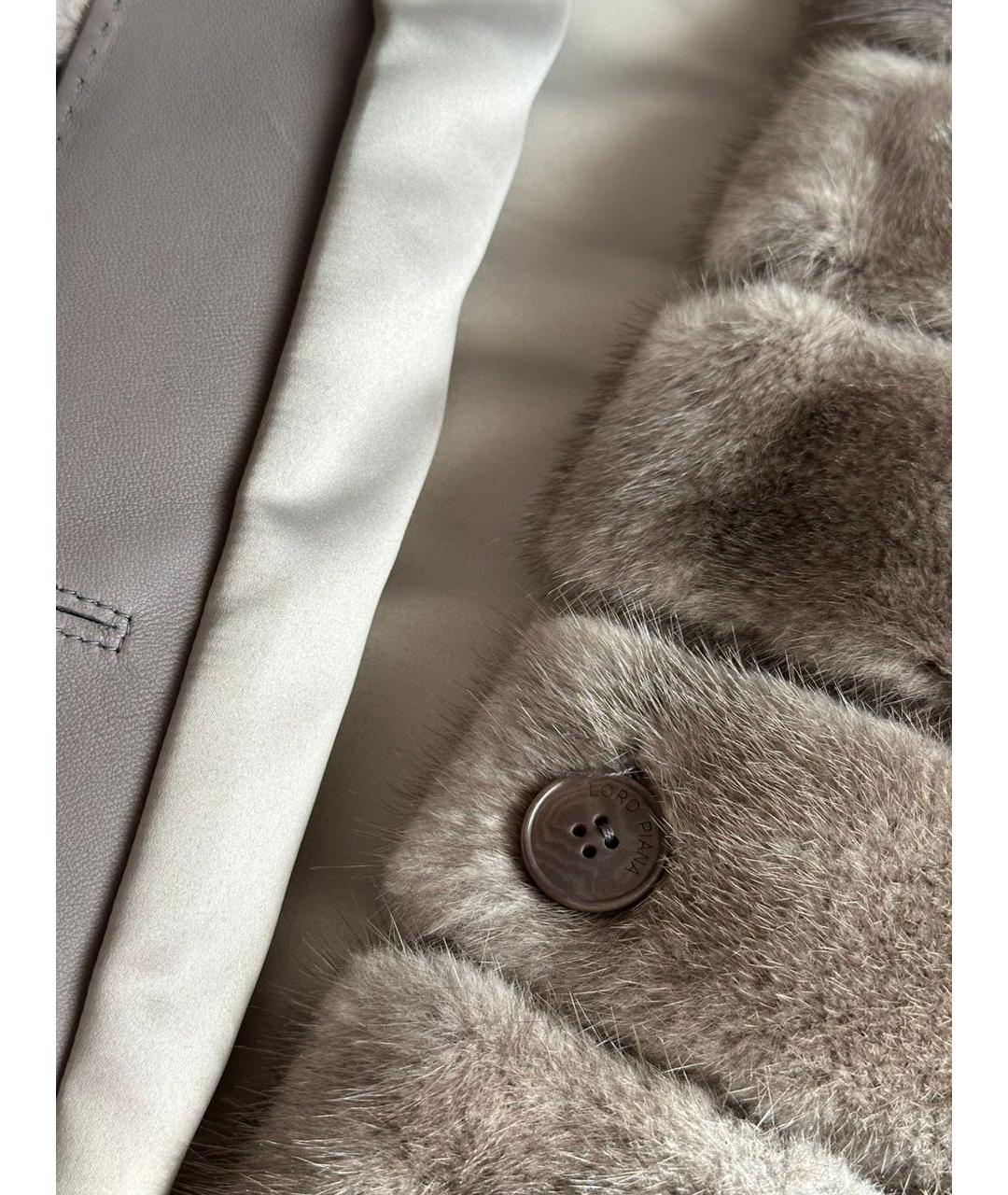 LORO PIANA Меховая шуба, фото 4