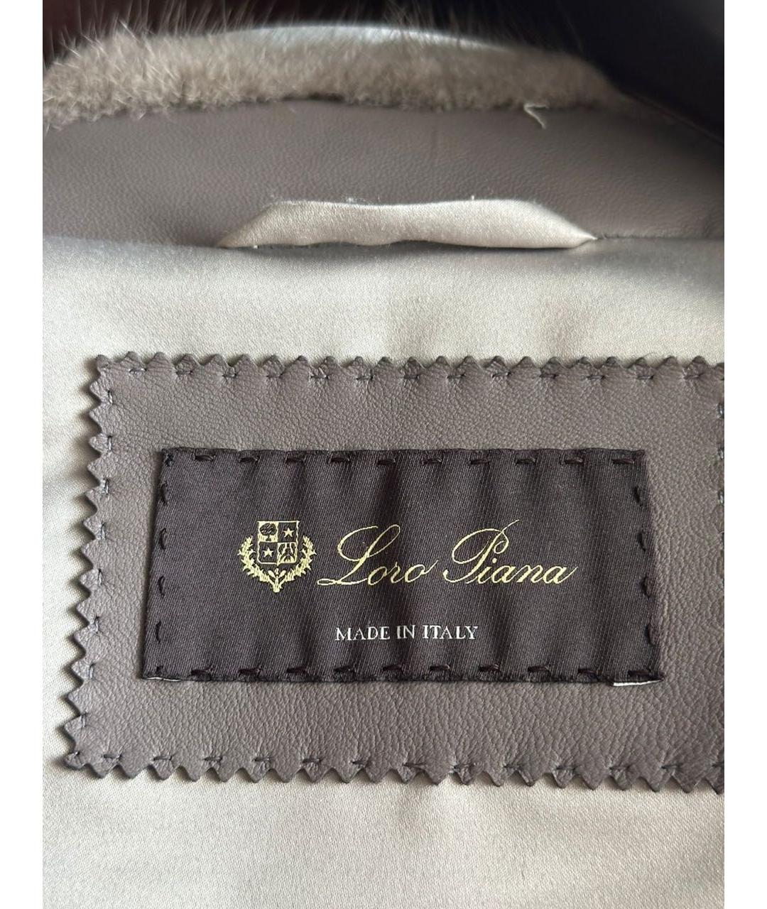 LORO PIANA Меховая шуба, фото 8