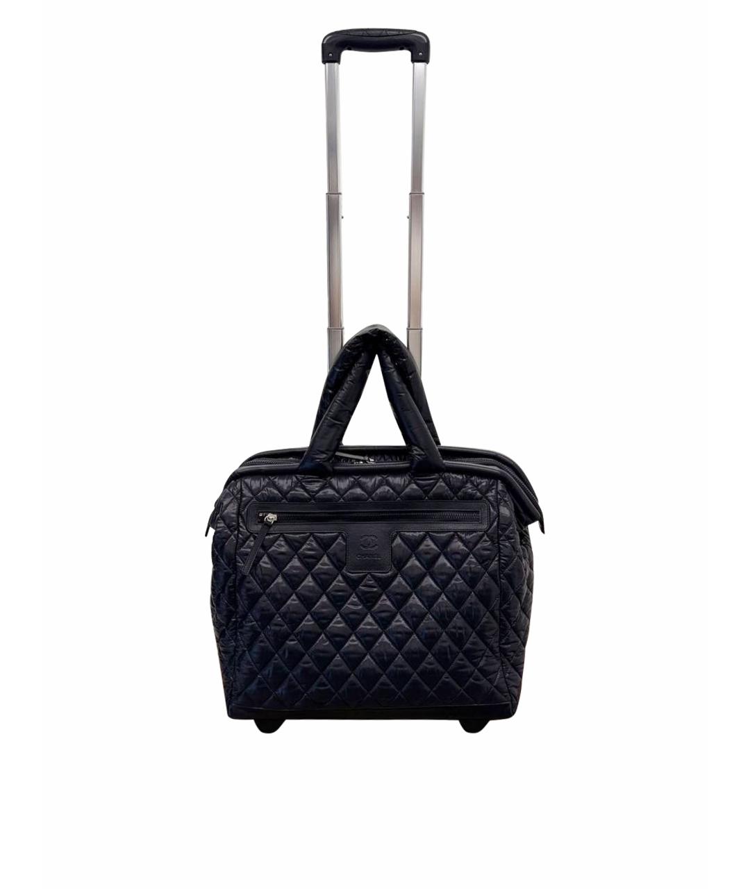 CHANEL Черная дорожная/спортивная сумка, фото 1