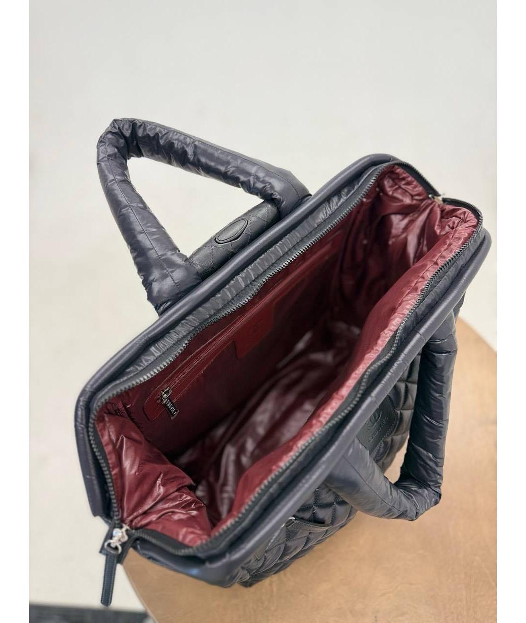 CHANEL Черная дорожная/спортивная сумка, фото 6