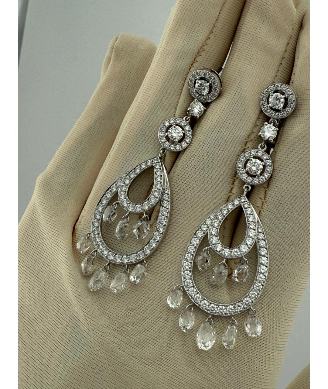 BOUCHERON Серебряные серьги из белого золота, фото 3